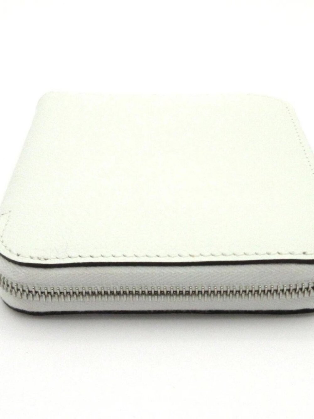 HERMES Azap Compact Silkin new white Evercolor B Coin Case - Picture 3 of 11